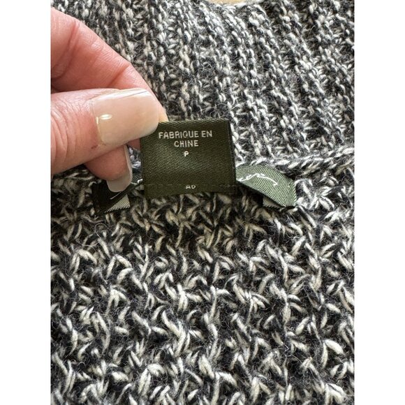 Eddie Bauer‎ Chunky Knit Cardigan Woman's Size Small Wool Blend Classic Modern - Picture 8 of 16